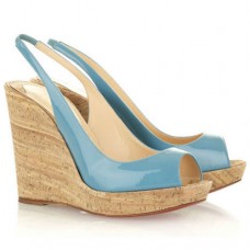 Christian Louboutin Jean Paul 120mm Wedges Hellblau Christian Louboutin Jean Paul 120mm Wedges Hellblau