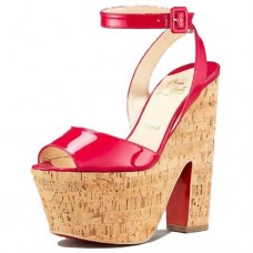 Christian Louboutin Super Dombasle 140mm Wedges Rot Christian Louboutin Super Dombasle 140mm Wedges Rot