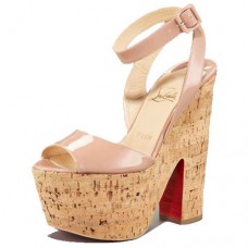 Christian Louboutin Super Dombasle 140 mm Wedges Nude Christian Louboutin Super Dombasle 140 mm Wedges Nude