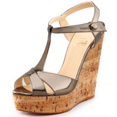 Christian Louboutin Marina Liege 140mm Wedges Taupe Christian Louboutin Marina Liege 140mm Wedges Taupe