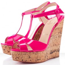 Christian Louboutin Marina Liege 140mm Wedges Pink Christian Louboutin Marina Liege 140mm Wedges Pink