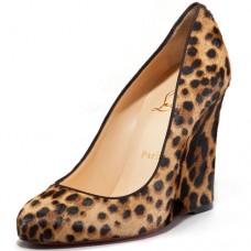 Christian Louboutin Ron Ron Zeppa 80mm Wedges Leopard