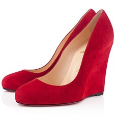Christian Louboutin Ron Ron Zeppa 100mm Wedges Rot