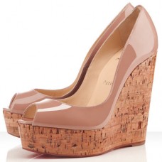 Christian Louboutin Uue Plume 140 mm Wedges Nude Christian Louboutin Uue Plume 140 mm Wedges Nude