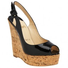 Christian Louboutin Uue Plume 140mm Wedges Schwarz Christian Louboutin Uue Plume 140mm Wedges Schwarz