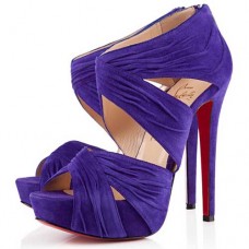 Christian Louboutin Bandra 140mm Stiefeletten, Farbe: Parme Christian Louboutin Bandra 140mm Stiefeletten, Farbe: Parme