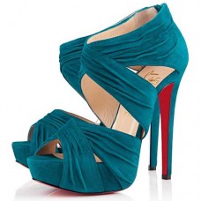 Christian Louboutin Bandra 140mm Stiefeletten Caraibes Christian Louboutin Bandra 140mm Stiefeletten Caraibes