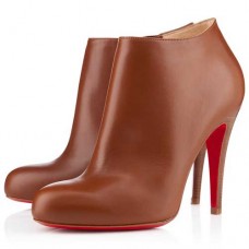 Christian Louboutin Belle 100mm Stiefeletten Braun Christian Louboutin Belle 100mm Stiefeletten Braun