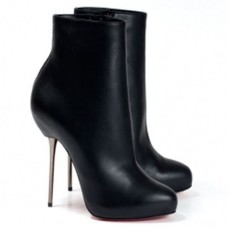 Christian Louboutin Big Lips Booty 120mm Stiefeletten Schwarz Christian Louboutin Big Lips Booty 120mm Stiefeletten Schwarz