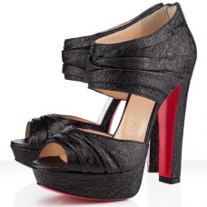 Christian Louboutin Applikation Stiefeletten, 140 mm, Schwarz Christian Louboutin Applikation Stiefeletten, 140 mm, Schwarz