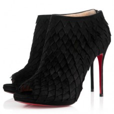Christian Louboutin Diplonana 120mm Stiefeletten Schwarz Christian Louboutin Diplonana 120mm Stiefeletten Schwarz