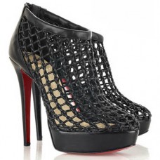Christian Louboutin Coussin 140mm Stiefeletten Schwarz Christian Louboutin Coussin 140mm Stiefeletten Schwarz