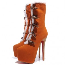 Christian Louboutin Daf Booty 160mm Stiefeletten Braun Christian Louboutin Daf Booty 160mm Stiefeletten Braun
