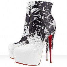 Christian Louboutin Daf Booty 160mm Stiefeletten Weiß Christian Louboutin Daf Booty 160mm Stiefeletten Weiß