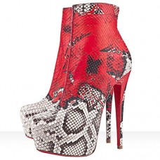 Christian Louboutin Daf Booty 160mm Stiefeletten Rot Christian Louboutin Daf Booty 160mm Stiefeletten Rot