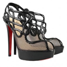 Christian Louboutin Brandaplato 140mm Stiefeletten Schwarz Christian Louboutin Brandaplato 140mm Stiefeletten Schwarz
