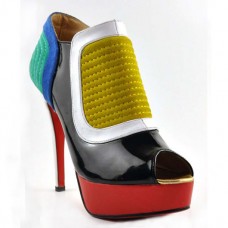Christian Louboutin Futura 140mm Stiefeletten, mehrfarbig Christian Louboutin Futura 140mm Stiefeletten, mehrfarbig
