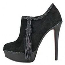 Christian Louboutin SulTaupee 140mm Stiefeletten Schwarz Christian Louboutin SulTaupee 140mm Stiefeletten Schwarz