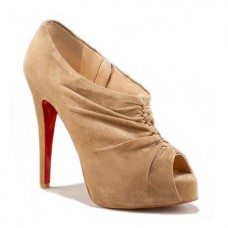 Christian Louboutin Treopli 120mm Stiefeletten Kamel