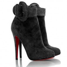 Christian Louboutin Trottinette 140mm Stiefeletten Schwarz