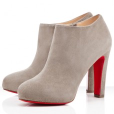 Christian Louboutin Vicky Booty 120mm Stiefeletten Grau Christian Louboutin Vicky Booty 120mm Stiefeletten Grau