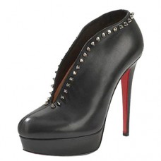 Christian Louboutin Miss Fast Plato 120mm Stiefeletten Schwarz Christian Louboutin Miss Fast Plato 120mm Stiefeletten Schwarz