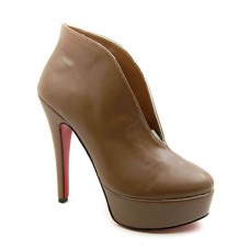 Christian Louboutin Miss Fast Plato 120mm Stiefeletten Braun Christian Louboutin Miss Fast Plato 120mm Stiefeletten Braun