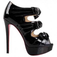Christian Louboutin Madame Butterfly 140mm Stiefeletten Schwarz Christian Louboutin Madame Butterfly 140mm Stiefeletten Schwarz