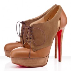 Christian Louboutin Gilet 140mm Stiefeletten Kamel Christian Louboutin Gilet 140mm Stiefeletten Kamel