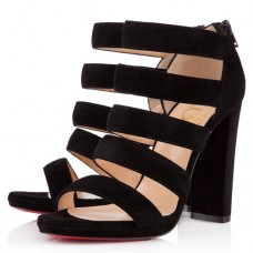 Christian Louboutin Mehari 120mm Stiefeletten Schwarz Christian Louboutin Mehari 120mm Stiefeletten Schwarz