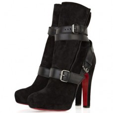 Christian Louboutin Guerriere 120mm Stiefeletten Schwarz Christian Louboutin Guerriere 120mm Stiefeletten Schwarz