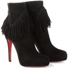 Christian Louboutin Rom 120mm Stiefeletten Schwarz