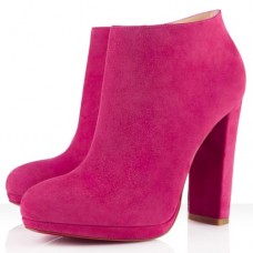 Christian Louboutin Rock And Gold 120mm Stiefeletten Pink Christian Louboutin Rock And Gold 120mm Stiefeletten Pink