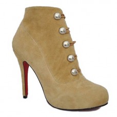 Christian Louboutin Fifre Corset 120mm Stiefeletten Kamel Christian Louboutin Fifre Corset 120mm Stiefeletten Kamel