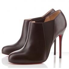 Christian Louboutin Lastoto 100mm Stiefeletten, Schokoladenbraun Christian Louboutin Lastoto 100mm Stiefeletten, Schokoladenbraun