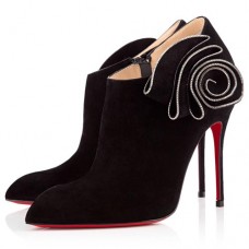 Christian Louboutin Mrs Baba 100mm Stiefeletten Schwarz Christian Louboutin Mrs Baba 100mm Stiefeletten Schwarz