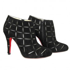Christian Louboutin Globe 100mm Stiefeletten Schwarz Christian Louboutin Globe 100mm Stiefeletten Schwarz