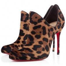 Christian Louboutin Dugueclina 100mm Stiefeletten Leopardenmuster Christian Louboutin Dugueclina 100mm Stiefeletten Leopardenmuster