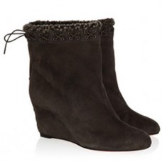 Christian Louboutin Toufure 80mm Stiefeletten Schwarz