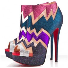 Christian Louboutin Ziggy 140mm Stiefeletten, mehrfarbig Christian Louboutin Ziggy 140mm Stiefeletten, mehrfarbig