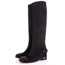 Christian Louboutin Egoutina 40mm Stiefel Schwarz Christian Louboutin Egoutina 40mm Stiefel Schwarz