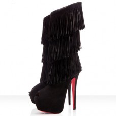 Christian Louboutin Highness Tina 160mm Stiefel Schwarz Christian Louboutin Highness Tina 160mm Stiefel Schwarz