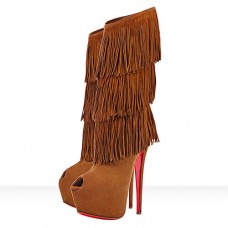 Christian Louboutin Highness Tina 160mm Stiefel Braun Christian Louboutin Highness Tina 160mm Stiefel Braun