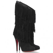 Christian Louboutin Forever Tina 140mm Stiefel Schwarz Christian Louboutin Forever Tina 140mm Stiefel Schwarz