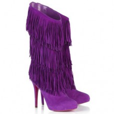 Christian Louboutin Forever Tina 140mm Stiefel Parme Christian Louboutin Forever Tina 140mm Stiefel Parme