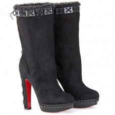 Christian Louboutin Step N Roll 140mm Stiefel Schwarz Christian Louboutin Step N Roll 140mm Stiefel Schwarz