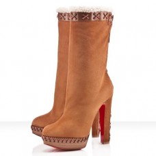 Christian Louboutin Step N Roll 140mm Stiefel Kamel Christian Louboutin Step N Roll 140mm Stiefel Kamel