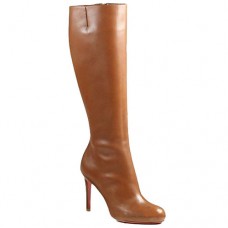 Christian Louboutin Simple Botta 100mm Stiefel Braun Christian Louboutin Simple Botta 100mm Stiefel Braun