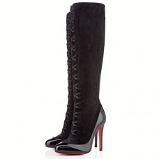Christian Louboutin Gwendoline 100mm Stiefel Schwarz Christian Louboutin Gwendoline 100mm Stiefel Schwarz