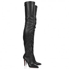 Christian Louboutin Lili 100mm Stiefel Schwarz Christian Louboutin Lili 100mm Stiefel Schwarz